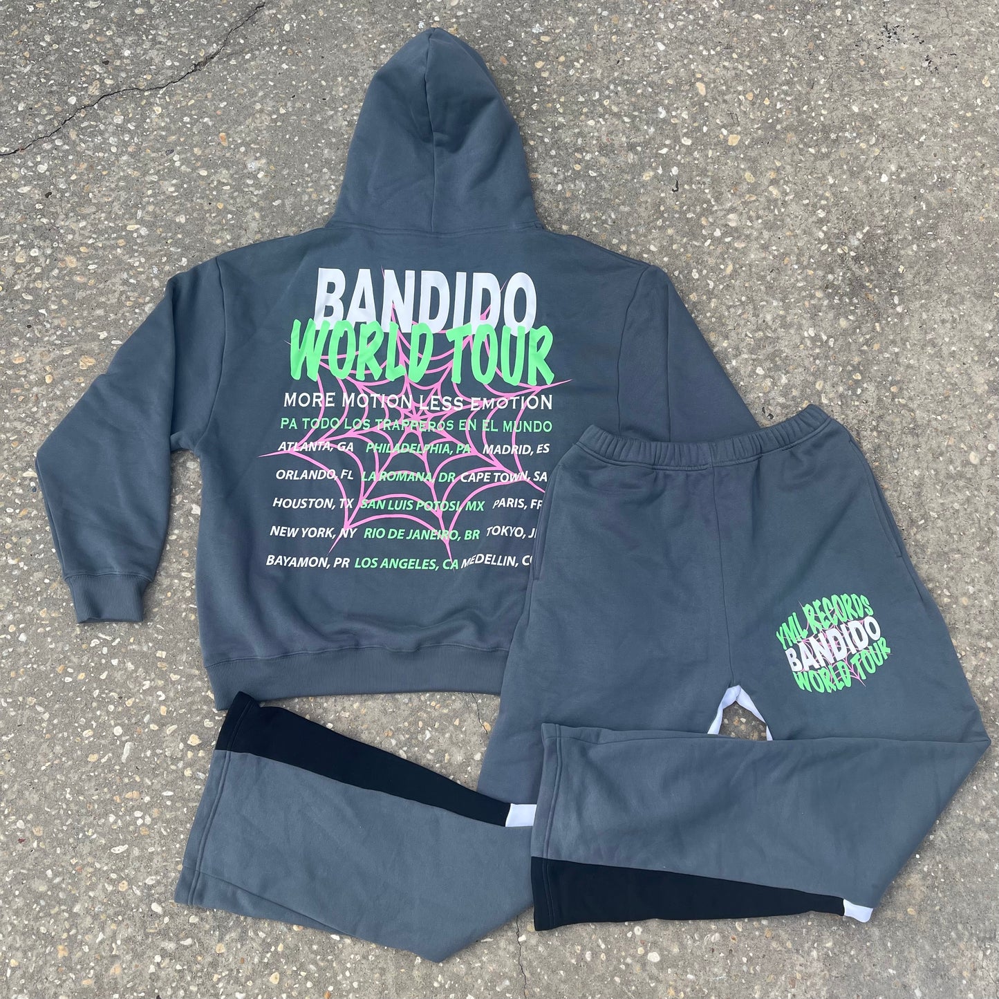 Grey “Bandido World Tour” Set