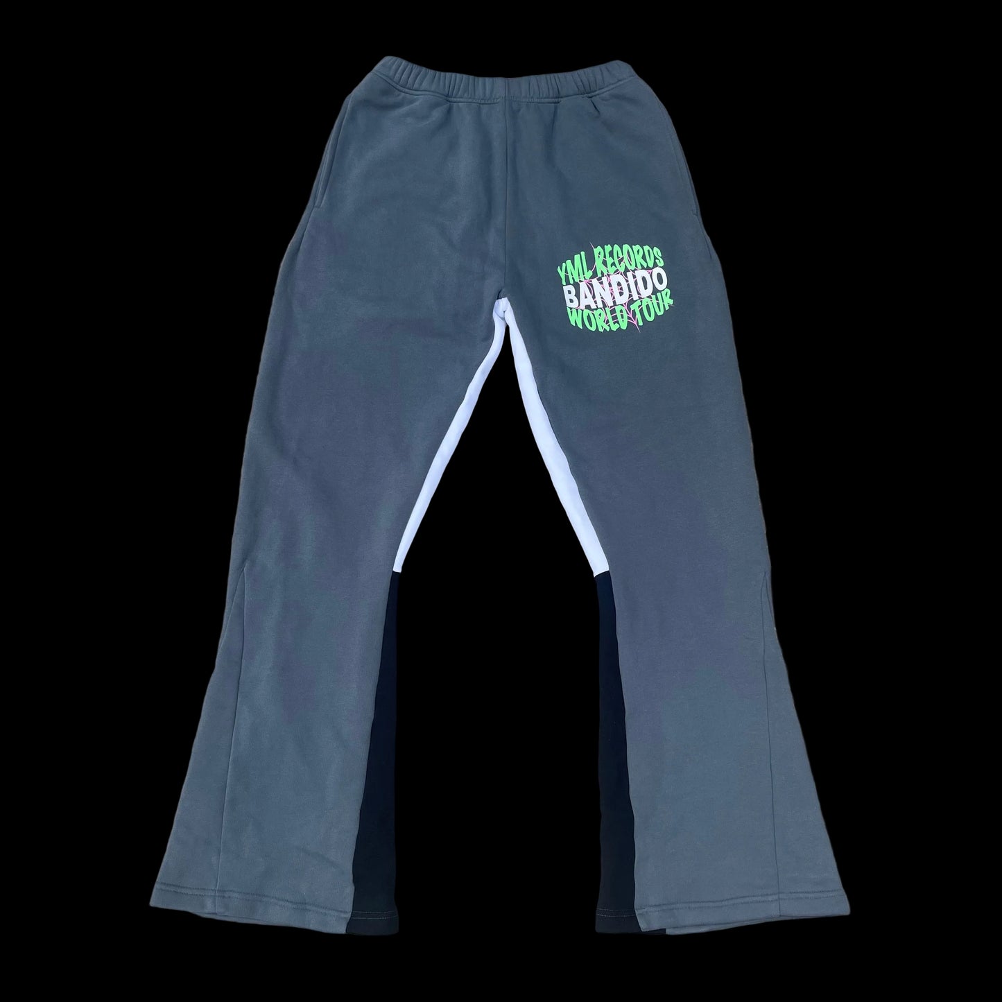 Grey “Bandido World Tour” Pants SIZE LARGE