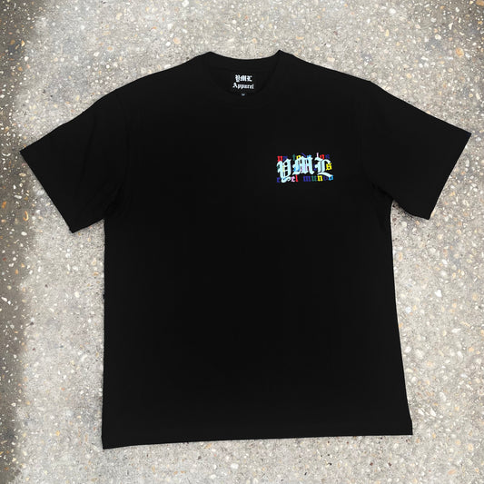 Black “P.T.L.T.E.E.M” Tee