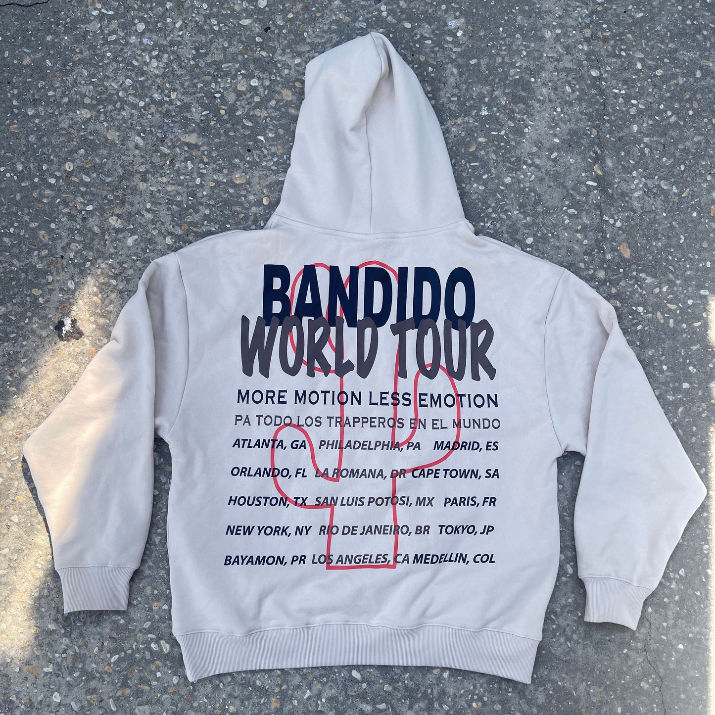 Tan “Bandido World Tour” Hoodie