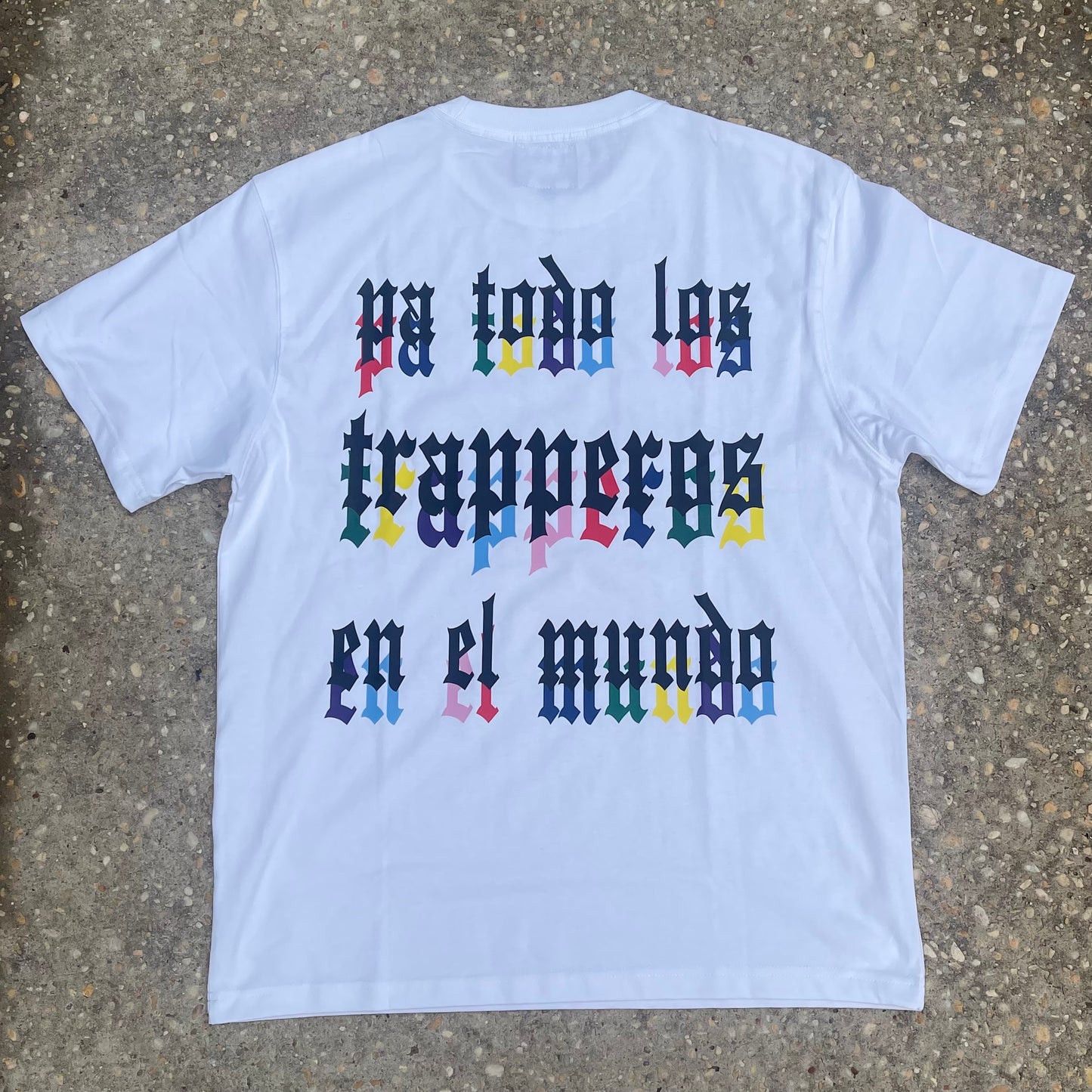 White “P.T.L.T.E.E.M” Tee