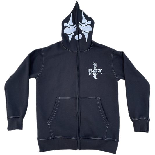 YML Cross "Onyx" Full Zip-Up Hoodie