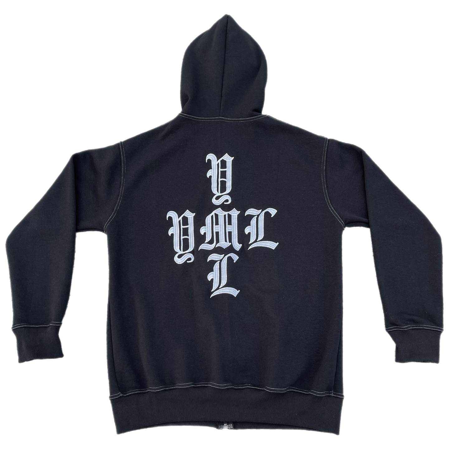 YML Cross "Onyx" Full Zip-Up Hoodie