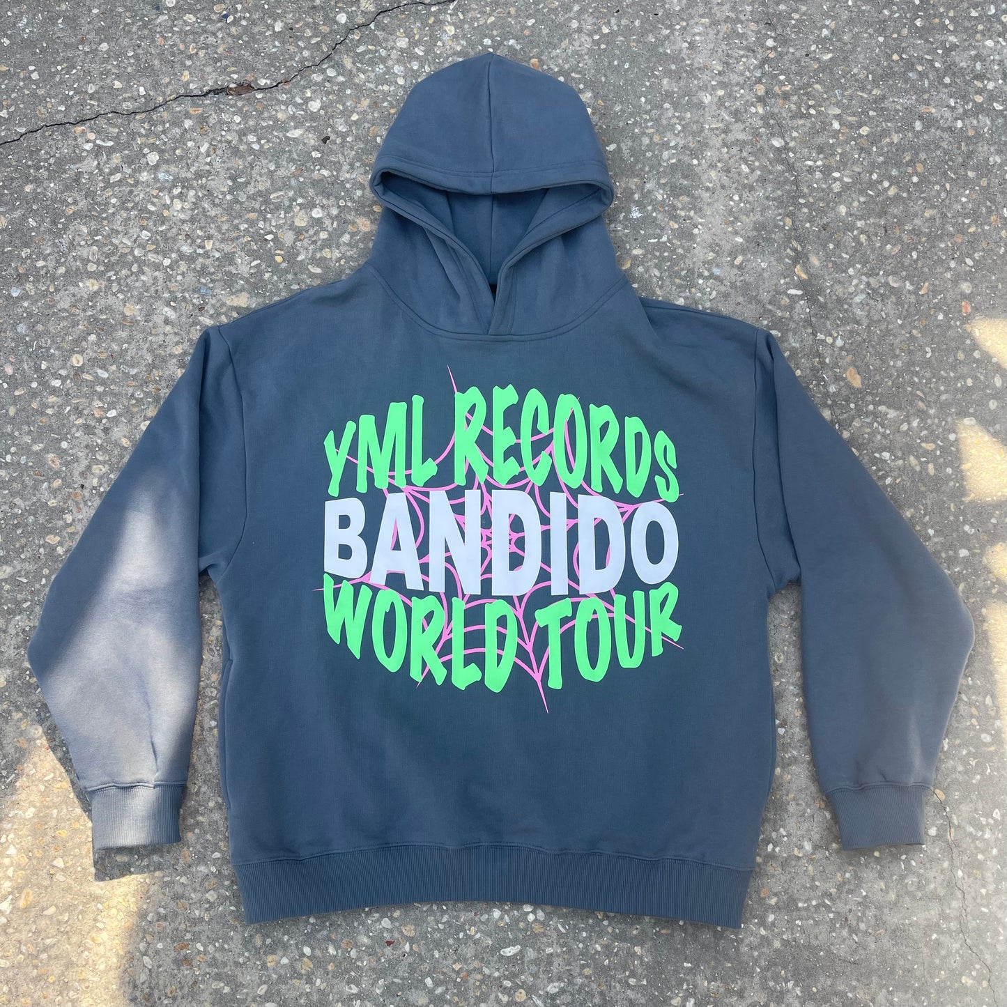 Grey “Bandido World Tour” Hoodie
