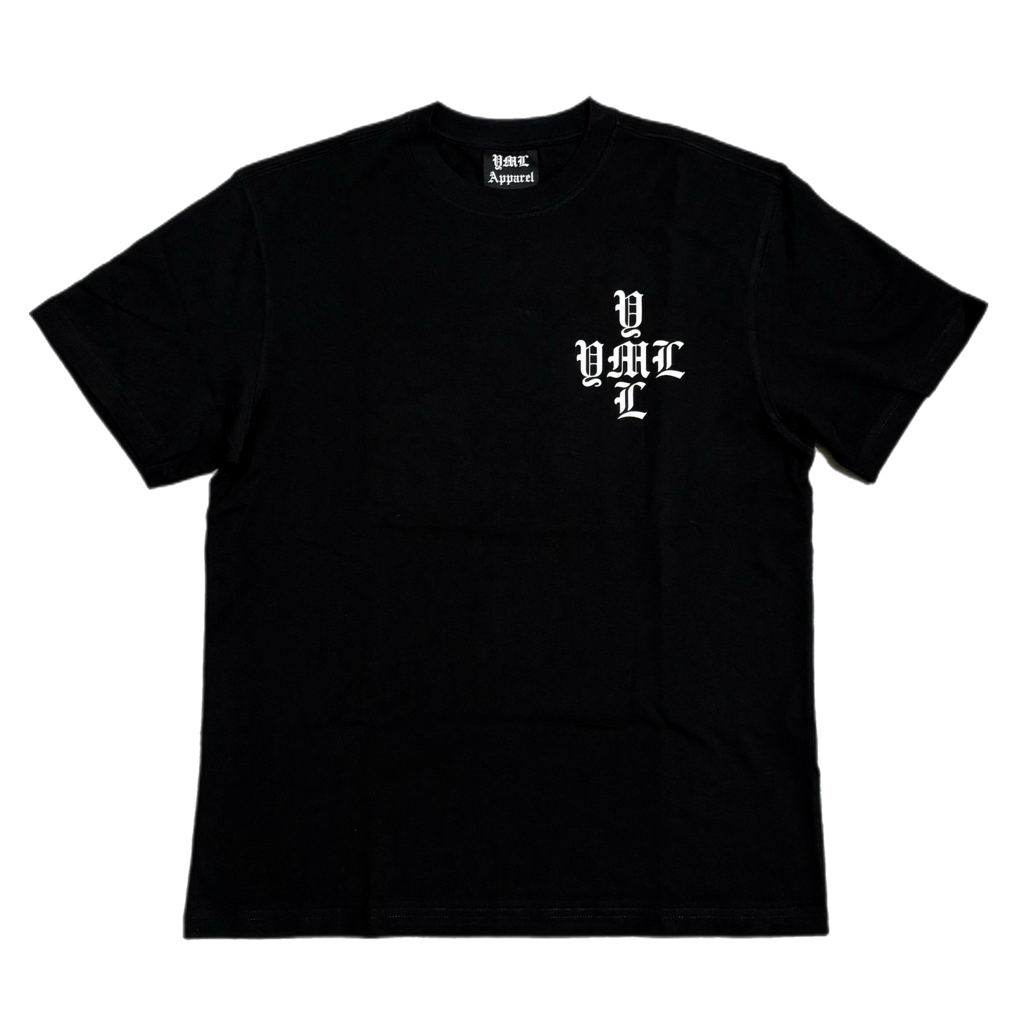 Black "YML Cross" Tee