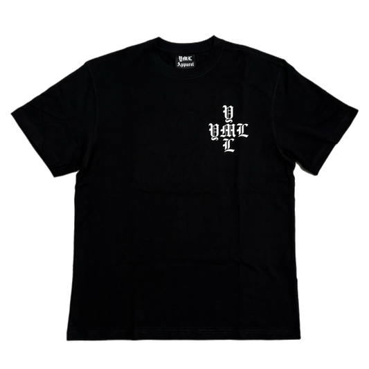 Black "YML Cross" Tee