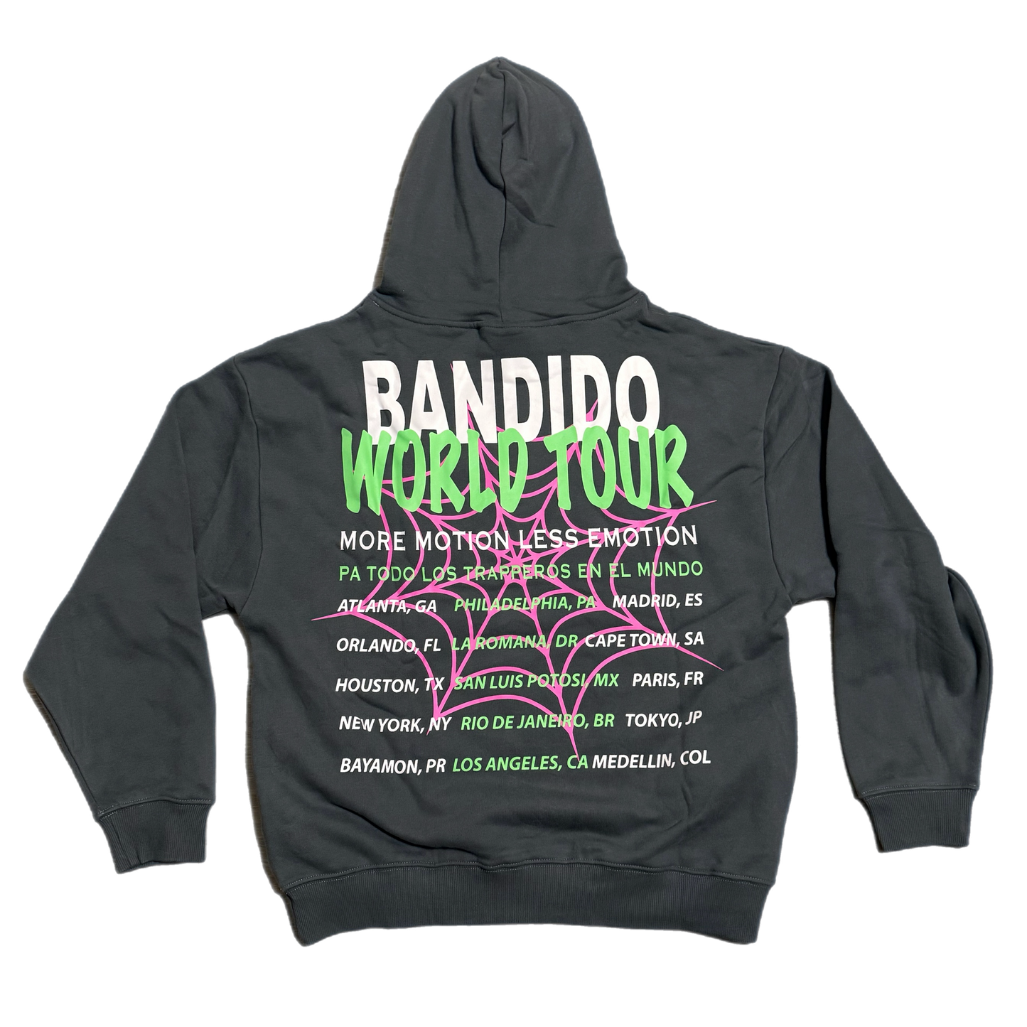 Grey “Bandido World Tour” Hoodie